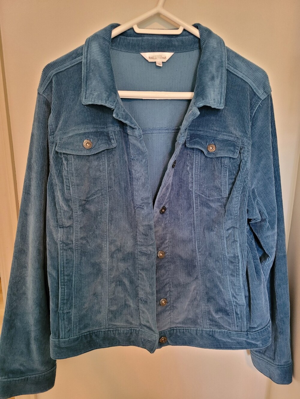 Northern Reflections Teal Corduroy Jacket